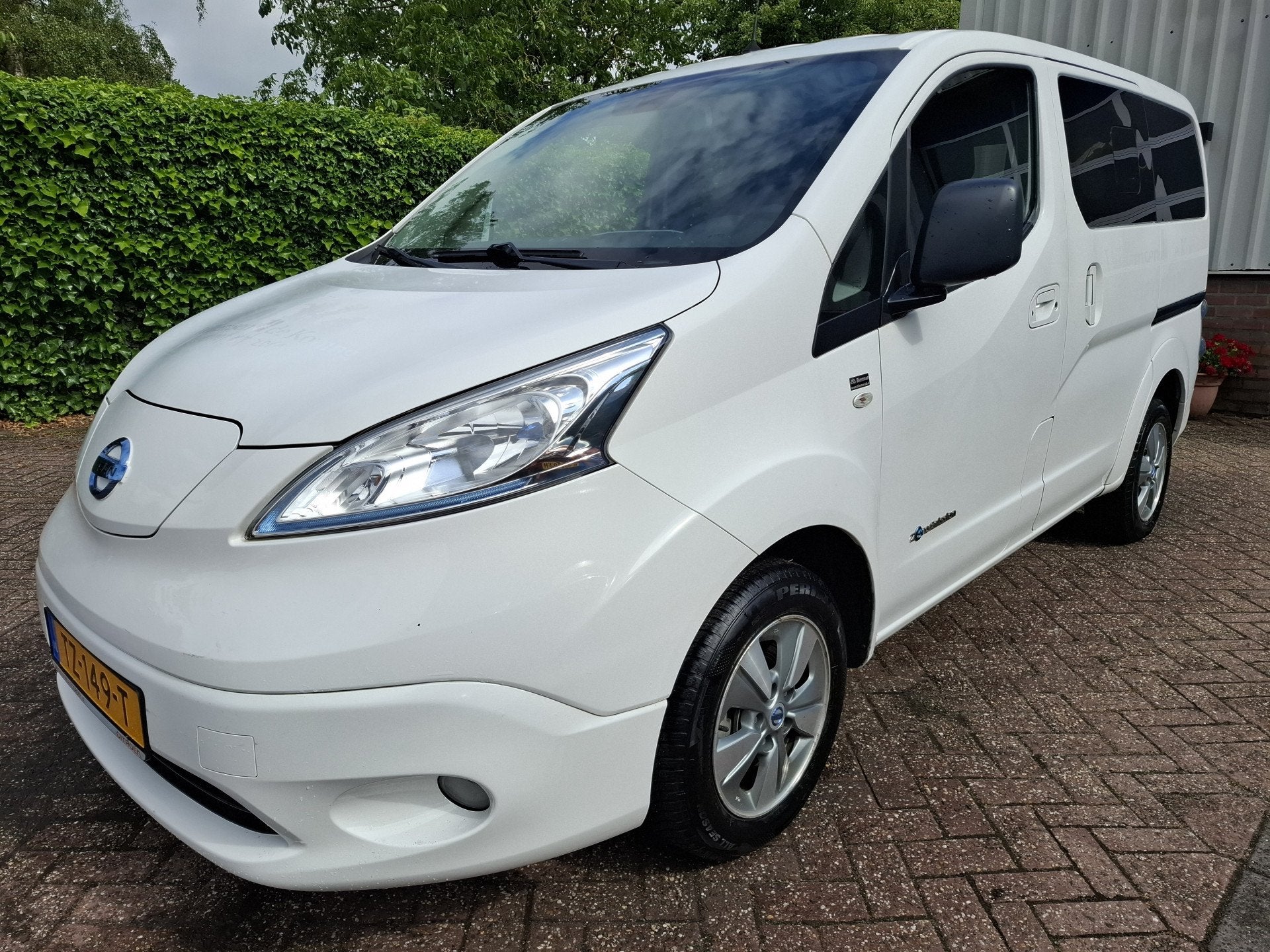 Nissan e-NV200 Evalia 40 kWh 10950.- EX BTW ROLSTOELVERVOER, Auto's, Stof, Gebruikt, 38 min, 7 stoelen
