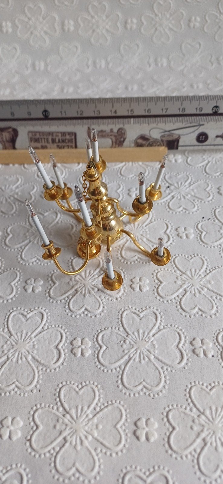 Mooi hanglampje, Ophalen of Verzenden, Poppenhuis