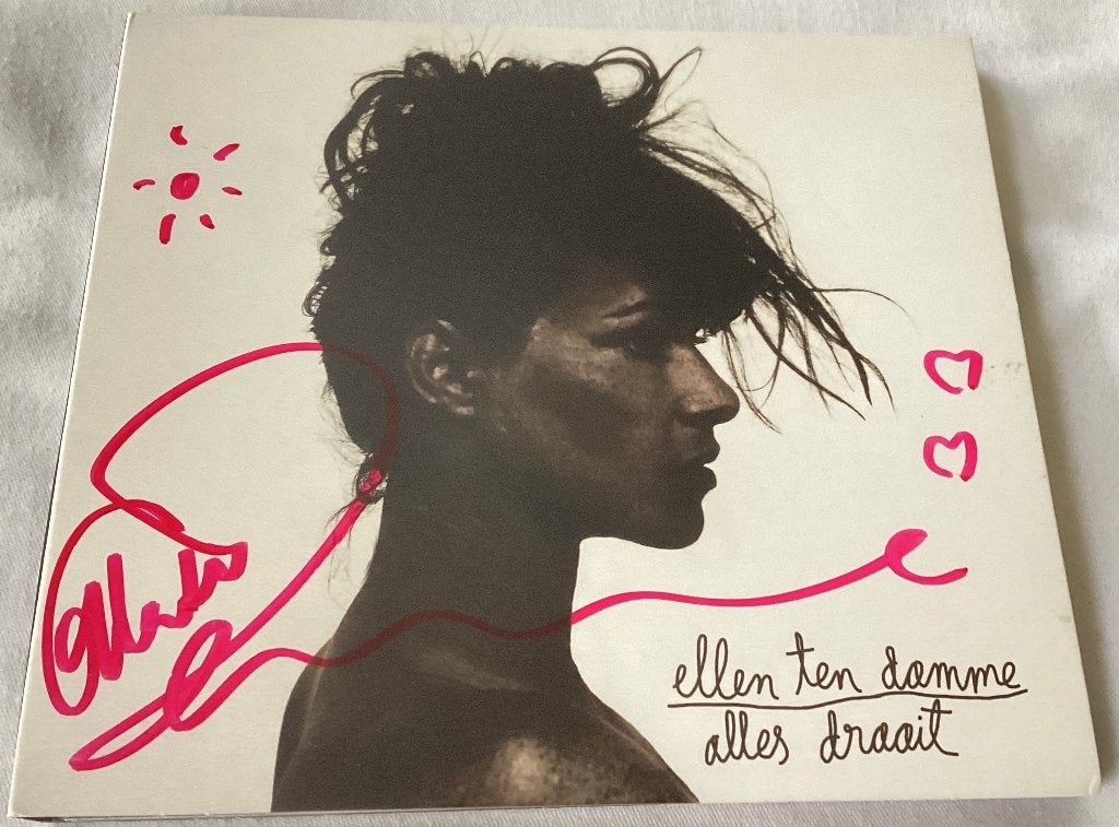 Ellen Ten Damme – Alles Draait CD, Gebruikt, Pop, Ophalen of Verzenden, Gesigneerd