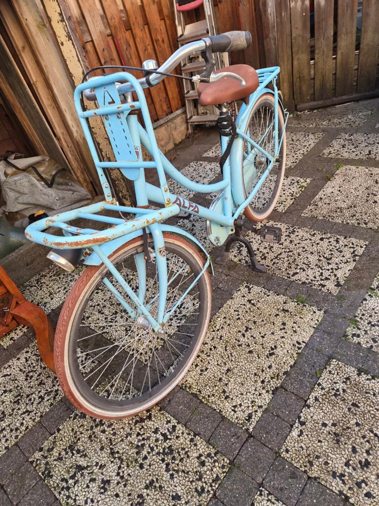 2 opknapper fietsen: ALFA tienerfiets & Old Dutch damesfiets, Ophalen, Gebruikt, Overige merken