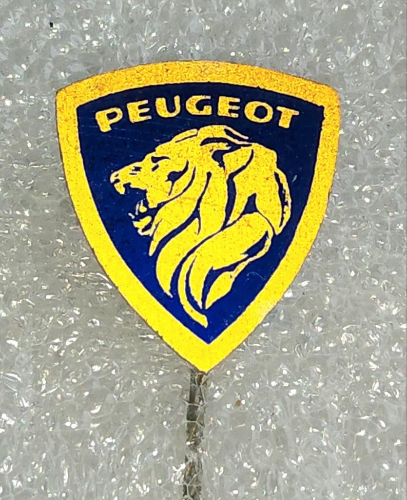 Vintage Peugeot Speldje - Auto Logo, Ophalen of Verzenden, Gebruikt, Overige soorten, Overige typen