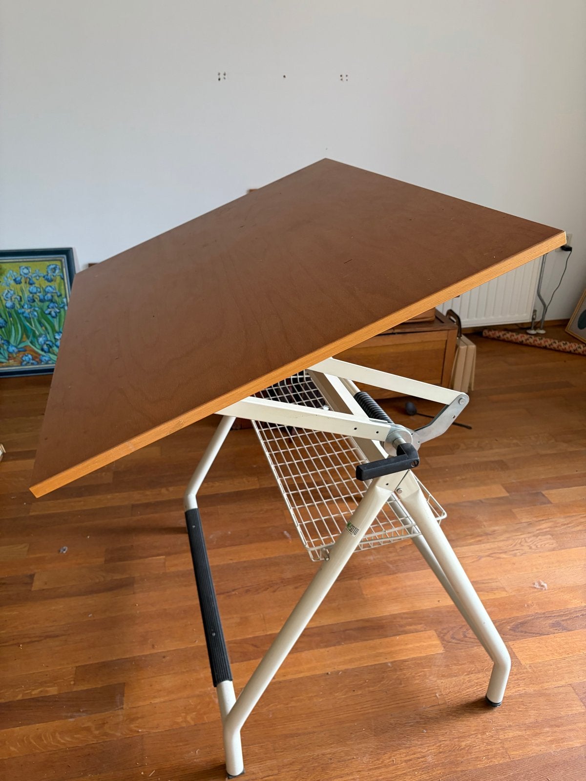 Verstelbare tekentafel - Ideaal voor architecten/kunstenaars, Doe-het-zelf en Verbouw, Tekentafels, Ophalen, Gebruikt, Minder dan 130 cm