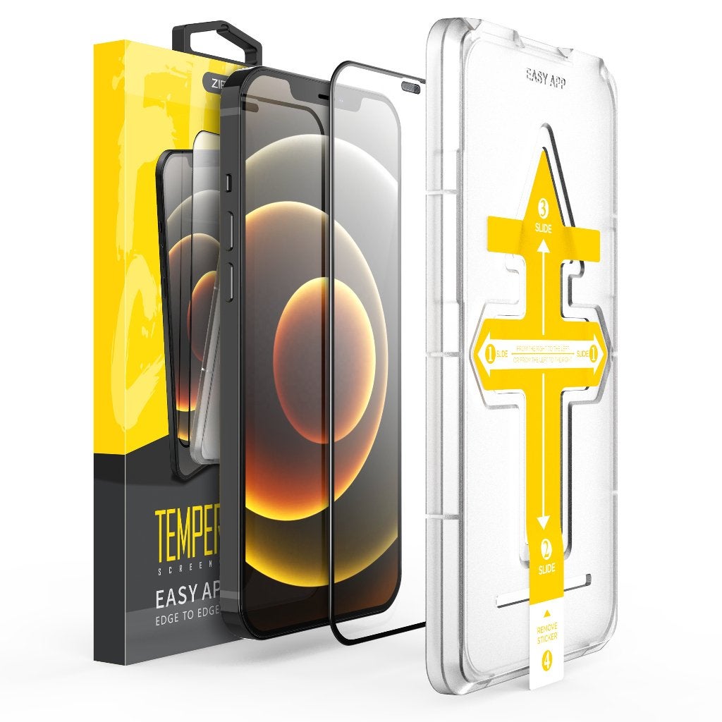 Foto 2 van iPhone 13 mini -Premium Glas Screenprotector met Applicator