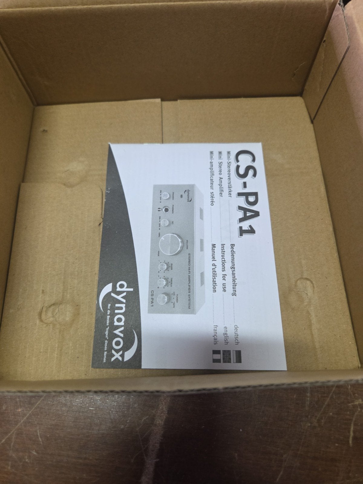 Dynavox CS-PA1MK mini versterker, Audio, Tv en Foto, Overige merken, Nieuw, Ophalen of Verzenden, X
