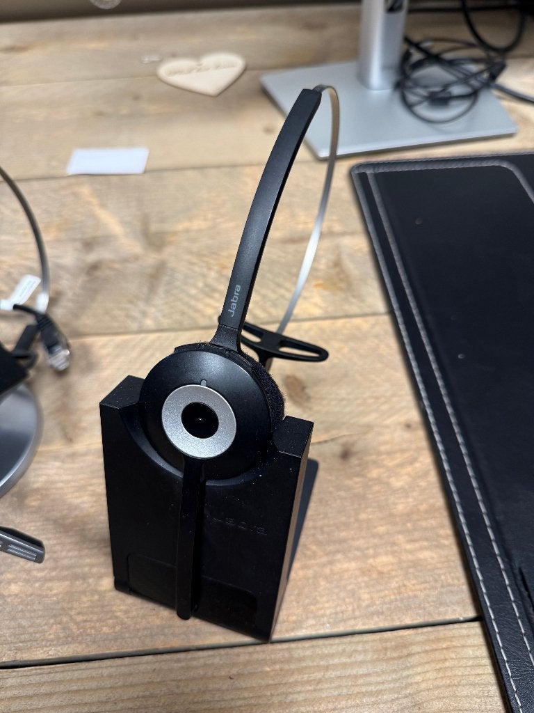 Headset voor vaste telefonie Jabra pro mono 930, Ophalen of Verzenden, Gebruikt, 4 handsets of meer