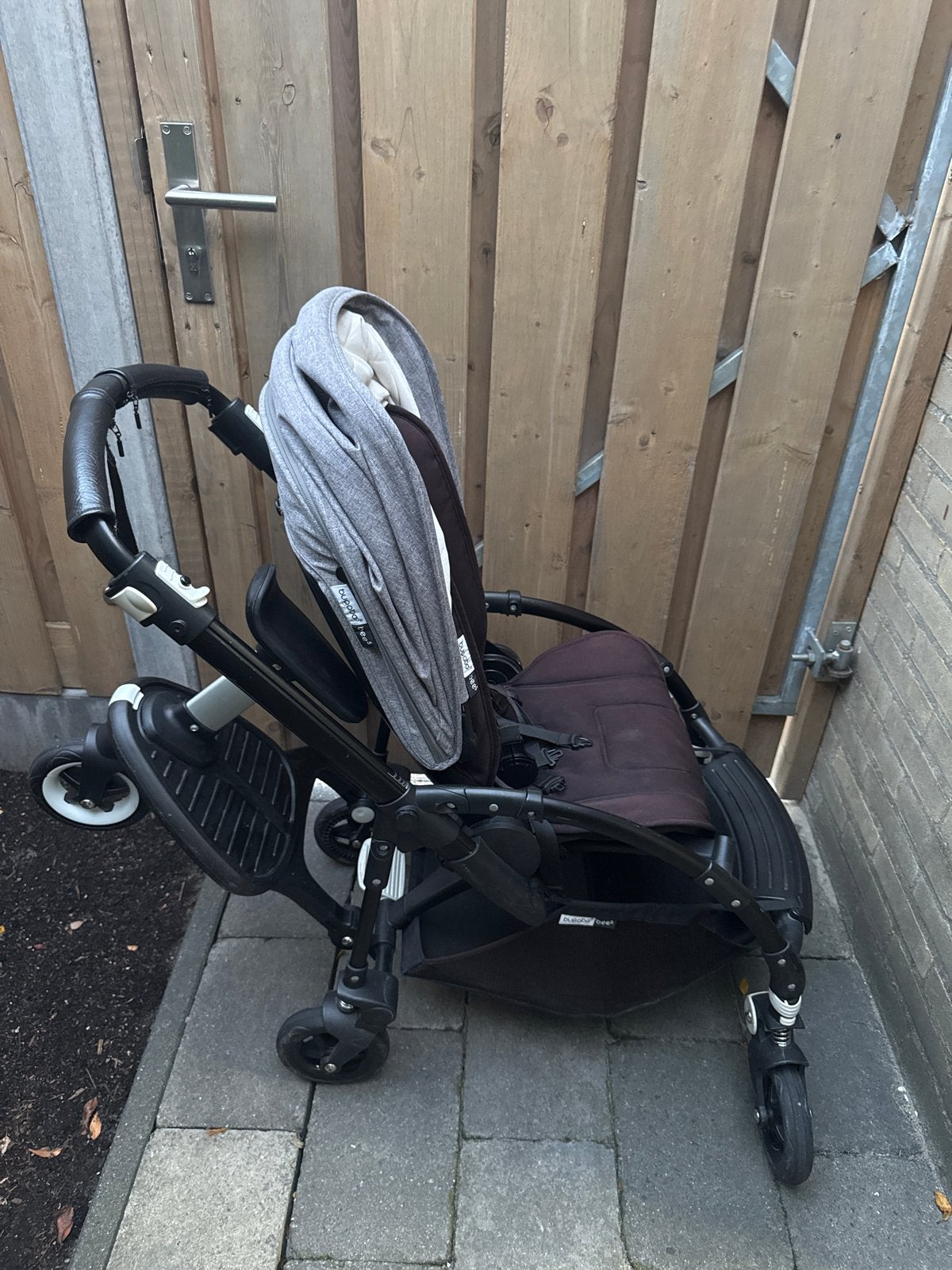 Bugaboo Bee 5 met voetenzak, regenhoes en meerijdplankje., Kinderen en Baby's, Kinderwagens en Combinaties, Ophalen of Verzenden