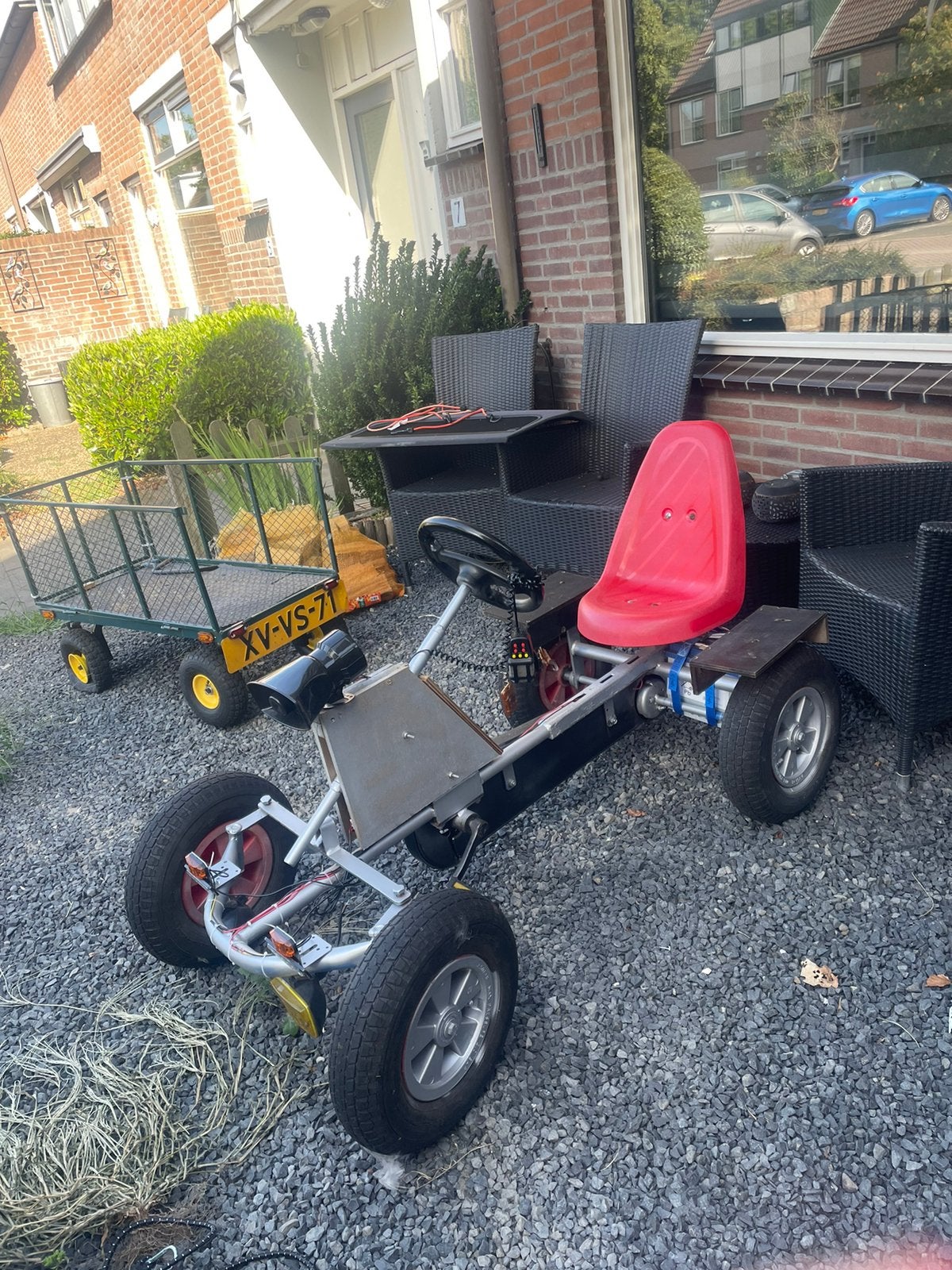 Zeer stevige skelter, Ophalen, Zo goed als nieuw, Overige merken