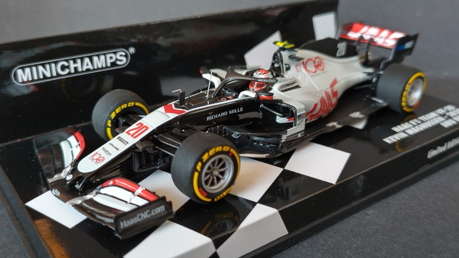 Haas F1 Team Kevin Magnussen 1:43 Minichamps Pol, Auto, Verzenden, ., Nieuw