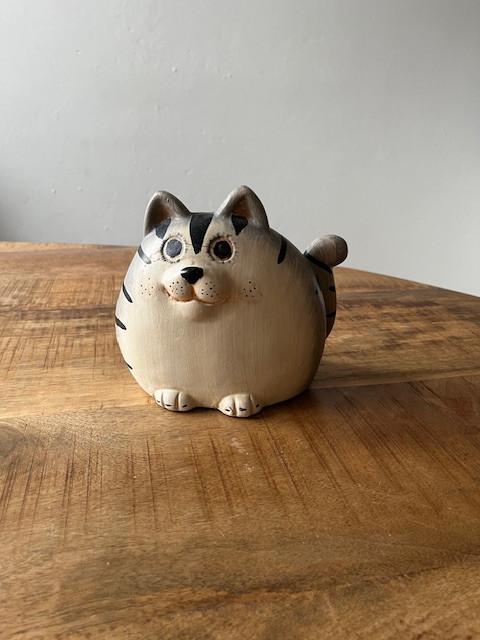 Keramische nieuwe modern kattenbeeld, Verzenden, Nieuw, Dier