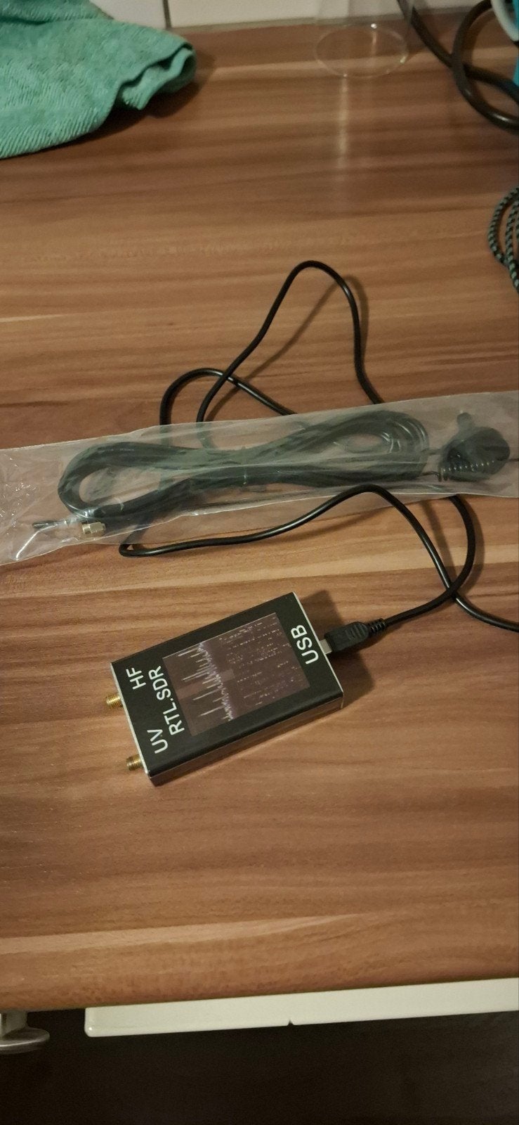 RTL-SDR HF UV Ontvanger met USB-aansluiting, Telecommunicatie, Ophalen of Verzenden, Zo goed als nieuw, Ontvanger