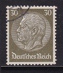 2592 - Duitse Rijk michel 523X gestempeld , Paul von Hindenb, Verzenden, Duitse Keizerrijk, Gestempeld