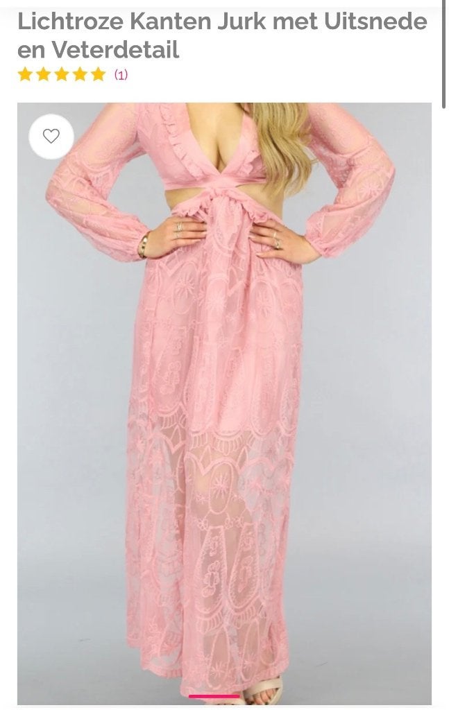 Licht roze maxi dress / lange jurk (nieuw met kaartje), Kleding | Dames, Jurken, Nieuw, Ophalen of Verzenden, Roze, Maat 36 (S)