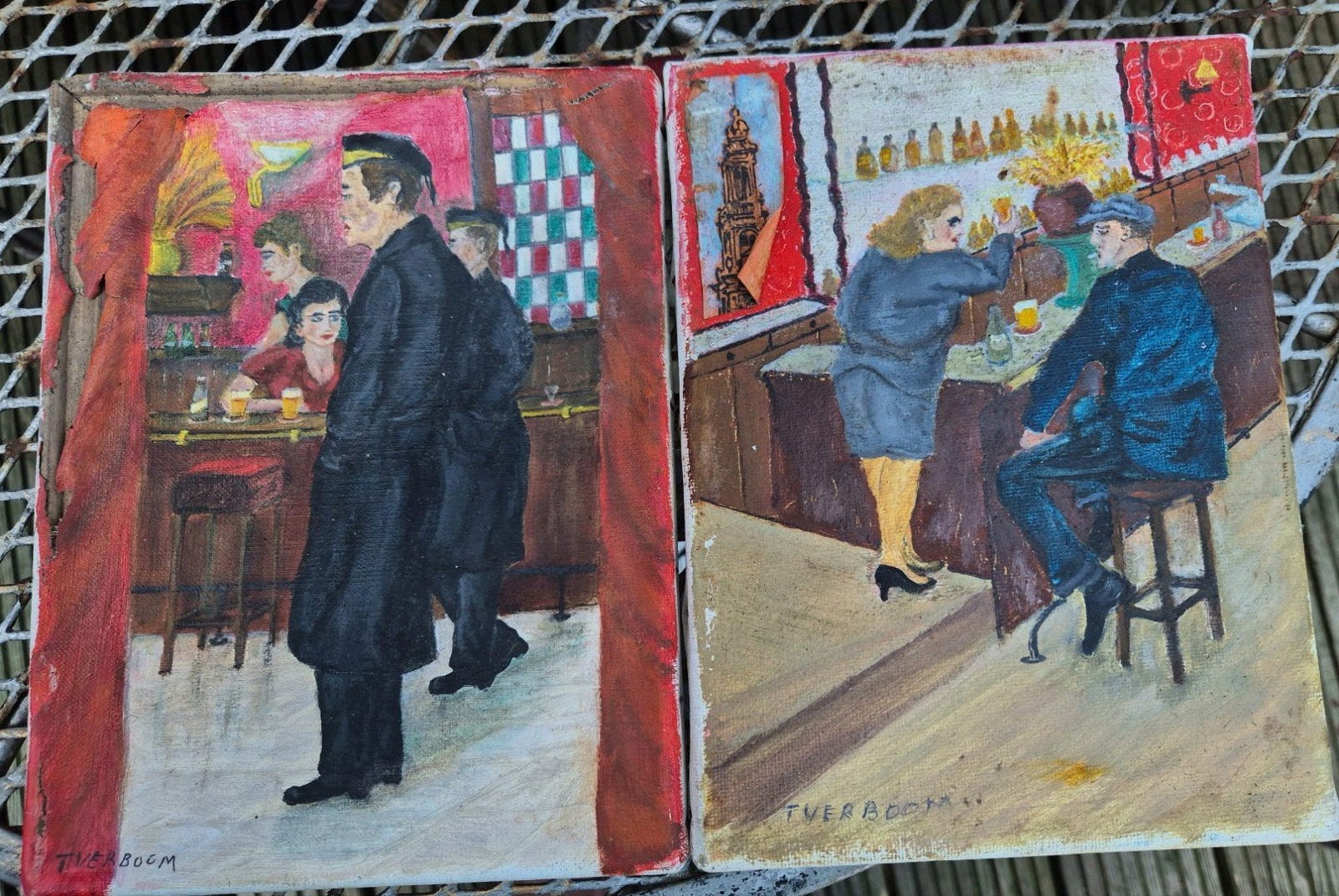 T Verboom schilderijen, Ophalen of Verzenden