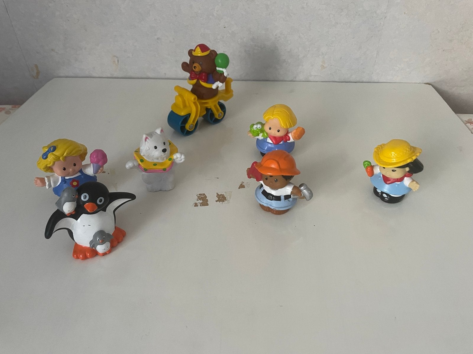 Grote set Fisher-Price Little People boerderij, trein en fig, Ophalen of Verzenden, Gebruikt, Jongen of Meisje