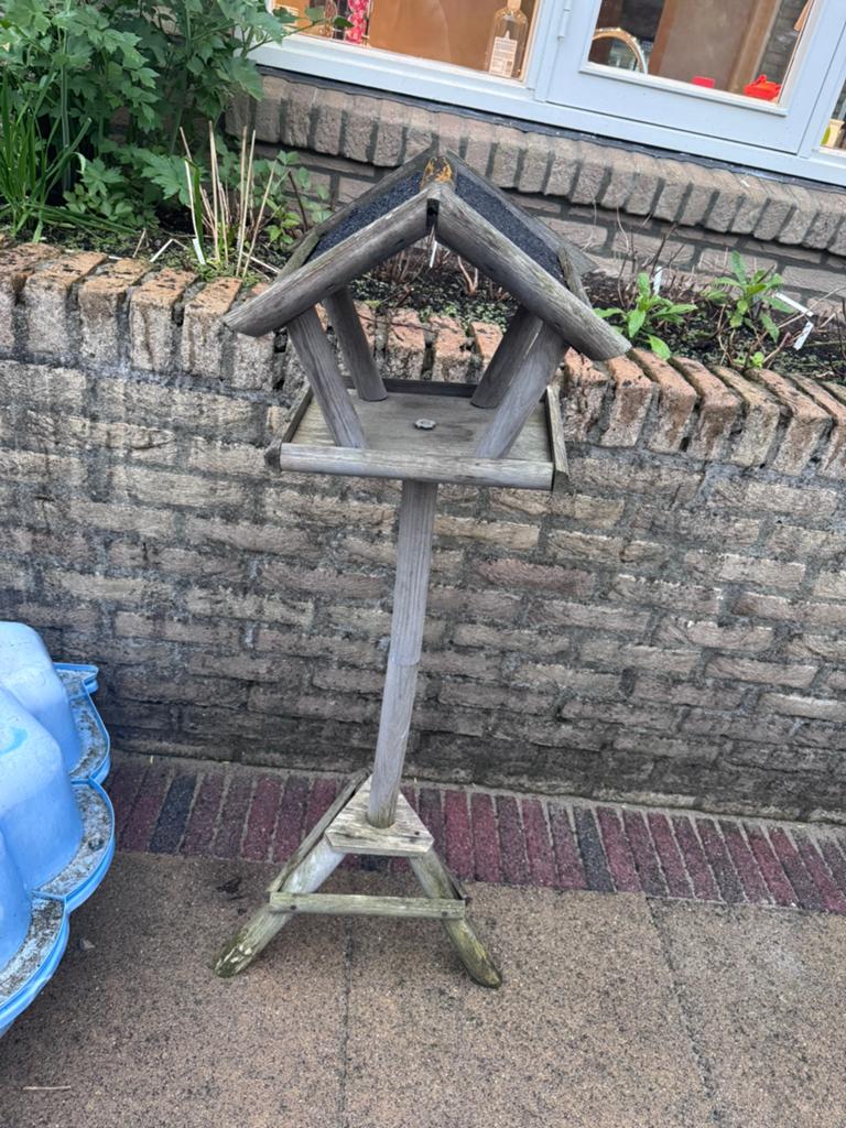 Vogelvoederhuis (gratis), Ophalen of Verzenden, Gebruikt