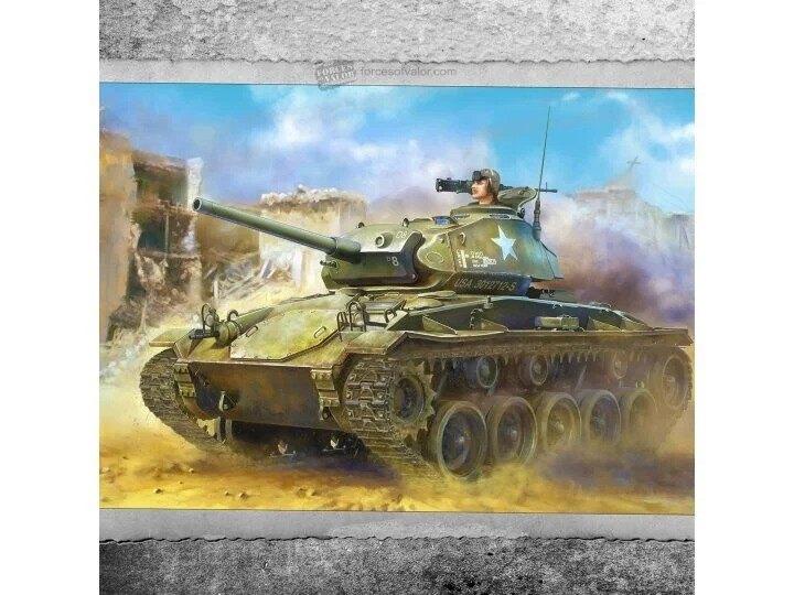 M24 U.S. LIGHT TANK 'CHAFFEE' Company D, Overige merken, Nieuw, Ophalen of Verzenden, Tank