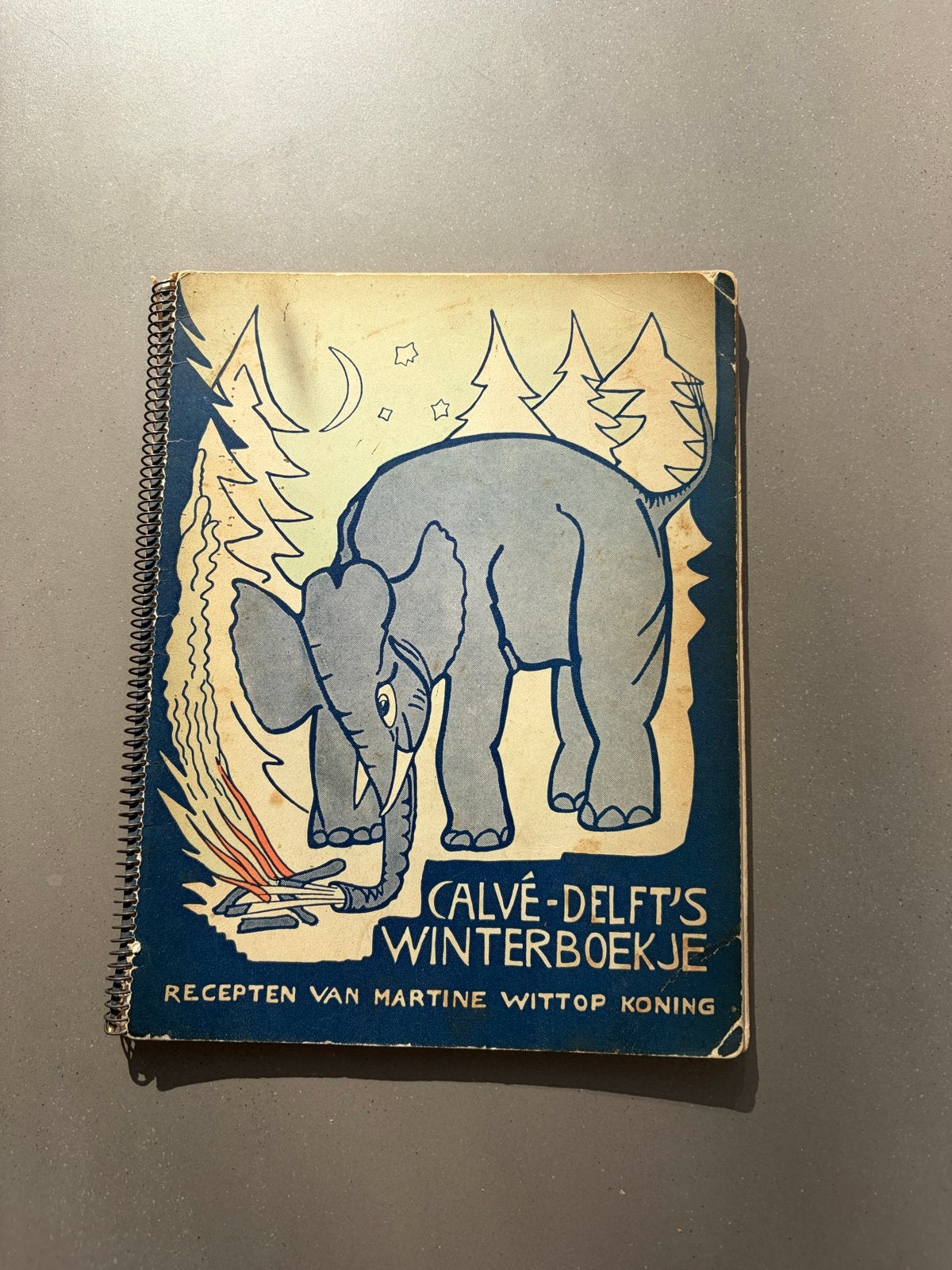 Calvé-Delft's Winterboekje - Recepten van Martine Wittop Kon, Ophalen of Verzenden, Gelezen, Nederland en België, Hoofdgerechten