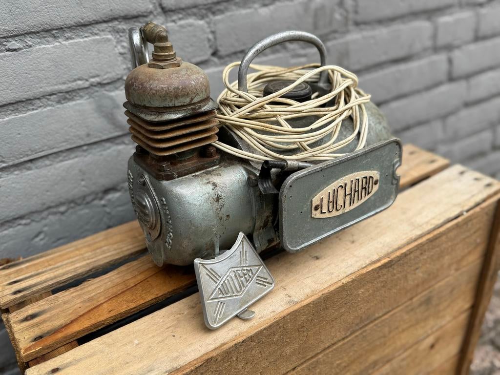 Vintage Luchard Compressor - Decoratief of voor Restauratie, Ophalen, Gebruikt, Gebruiksvoorwerp, .