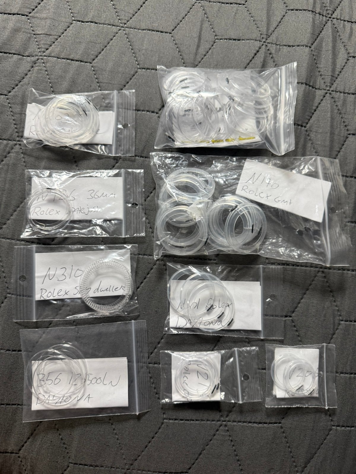 Rolex bezel protectors, Sieraden, Tassen en Uiterlijk, Horloges | Heren, Overige materialen, Rolex, Polshorloge, Overige materialen