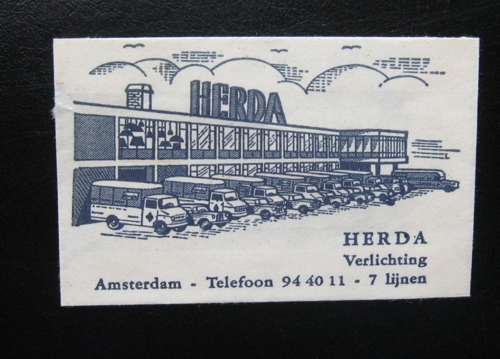 3164 Amsterdam - Herda Verlichting, Verzenden, Nederland
