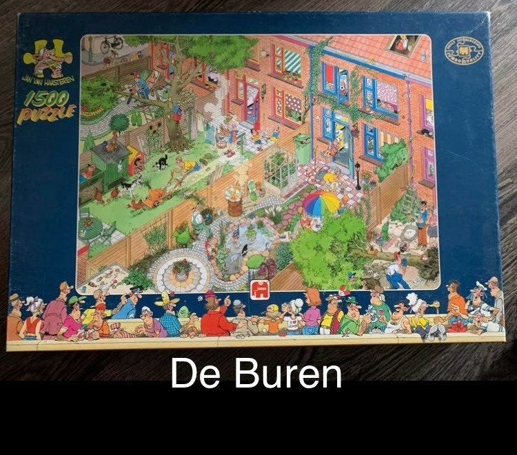 Jan van Haasteren 1500 stukjes, Hobby en Vrije tijd, Denksport en Puzzels, Ophalen, 500 t/m 1500 stukjes, Zo goed als nieuw