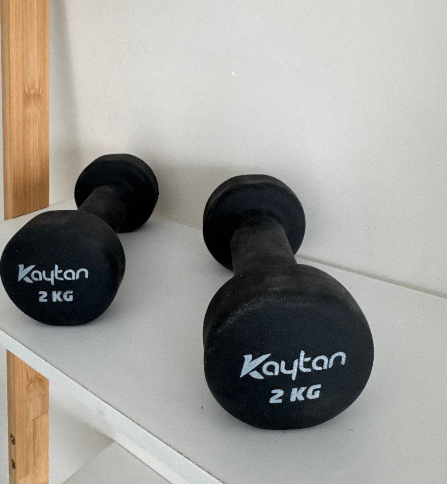 Set van 2 Kaytan Dumbbells – 2 kg per stuk (Zgan), Verzenden, Zo goed als nieuw, Dumbbell