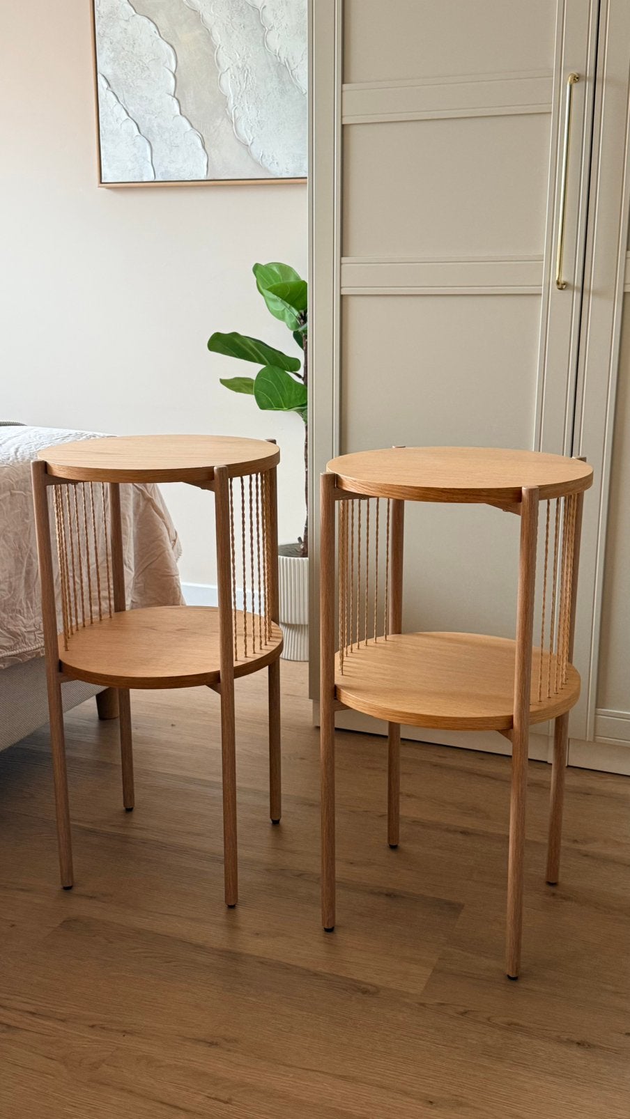 Nachtkasten Malta Jysk, Huis en Inrichting, Ophalen, Zo goed als nieuw, Minder dan 45 cm, 55 tot 70 cm