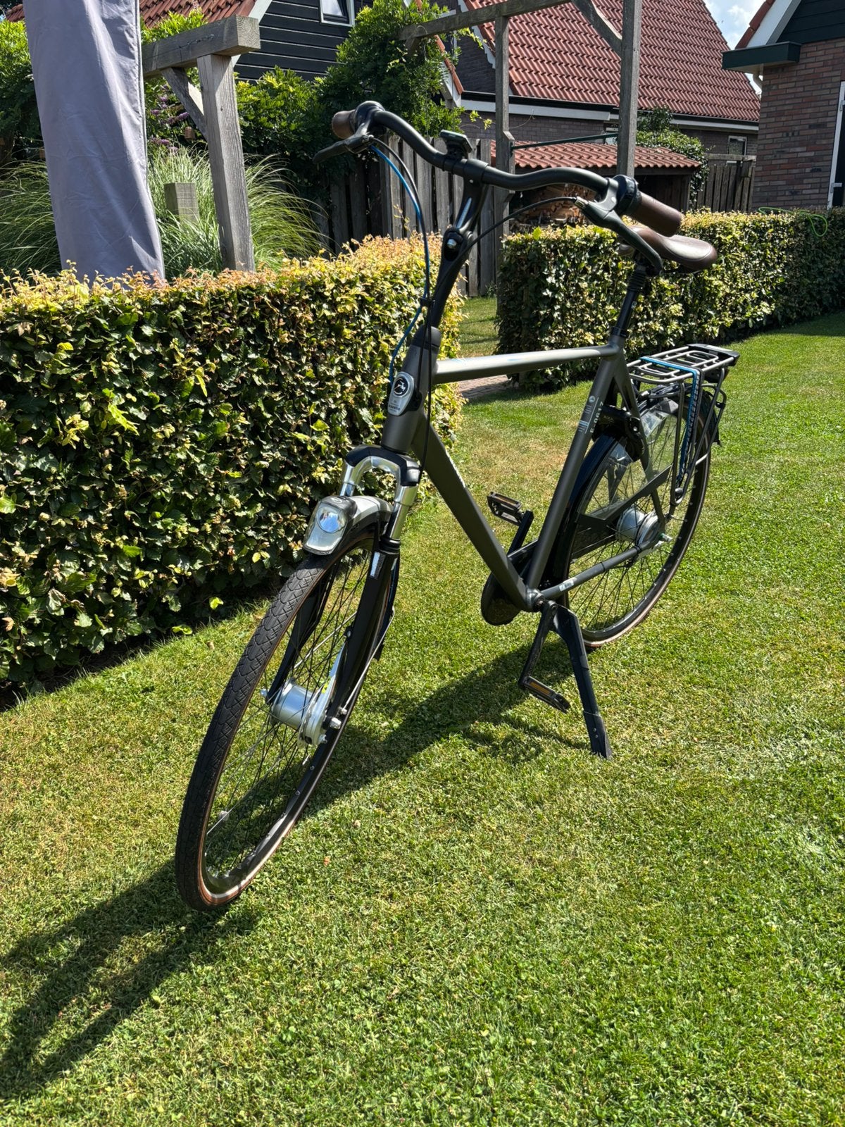 Zeer nette gazelle herenfiets, Ophalen, Versnellingen, Zo goed als nieuw, 61 tot 65 cm