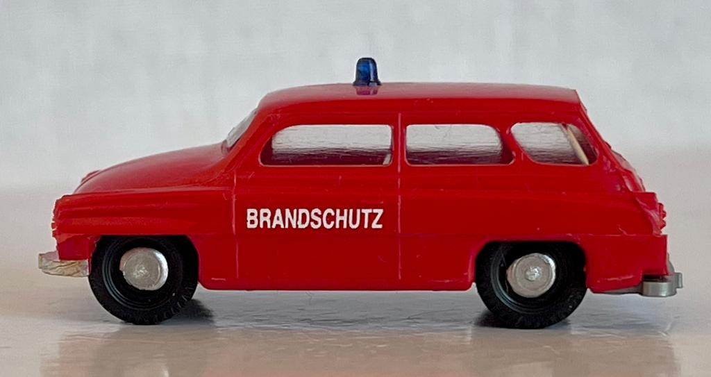S.E.S. 14100050: Škoda Octavia Combi 993 C Brandschutz, Hobby en Vrije tijd, Modelauto's | 1:87, Ophalen of Verzenden, Zo goed als nieuw