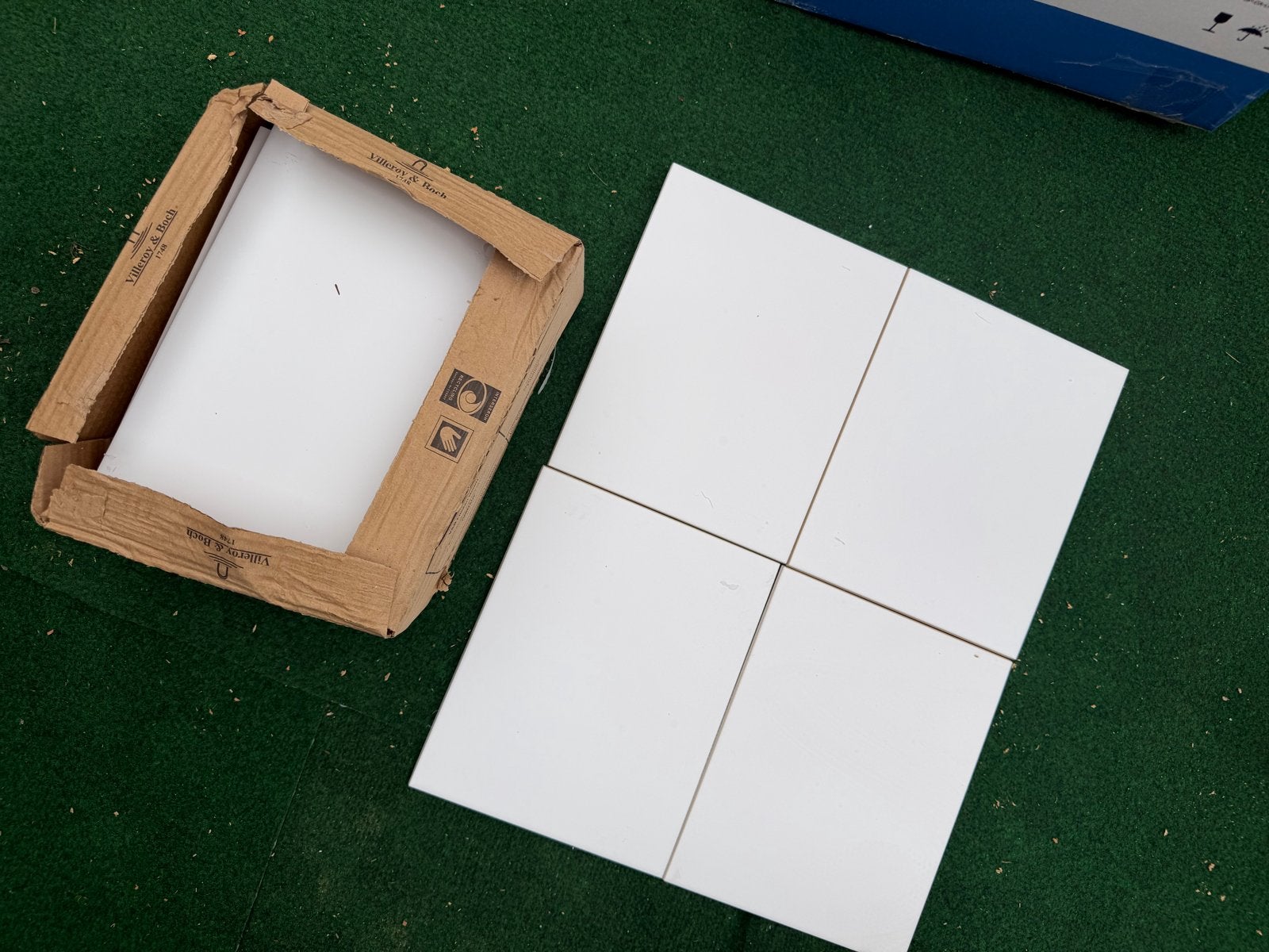 Villeroy & Boch witte tegels 20x25 cm, 22 m², Doe-het-zelf en Verbouw, Ophalen, Nieuw, 20 tot 40 cm, 10 m² of meer