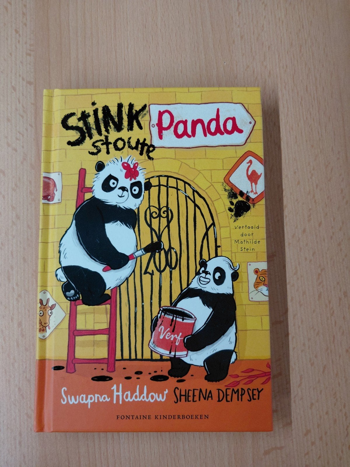 Stinkstoute Panda Kinderboek, Ophalen of Verzenden, Zo goed als nieuw, Fictie algemeen