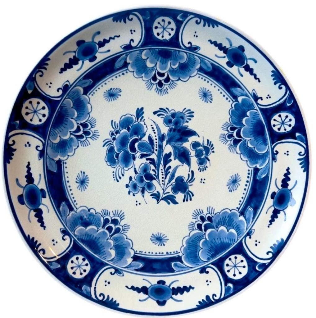 Delfts blauw bord – De Porceleyne Fles (1935), Ophalen of Verzenden