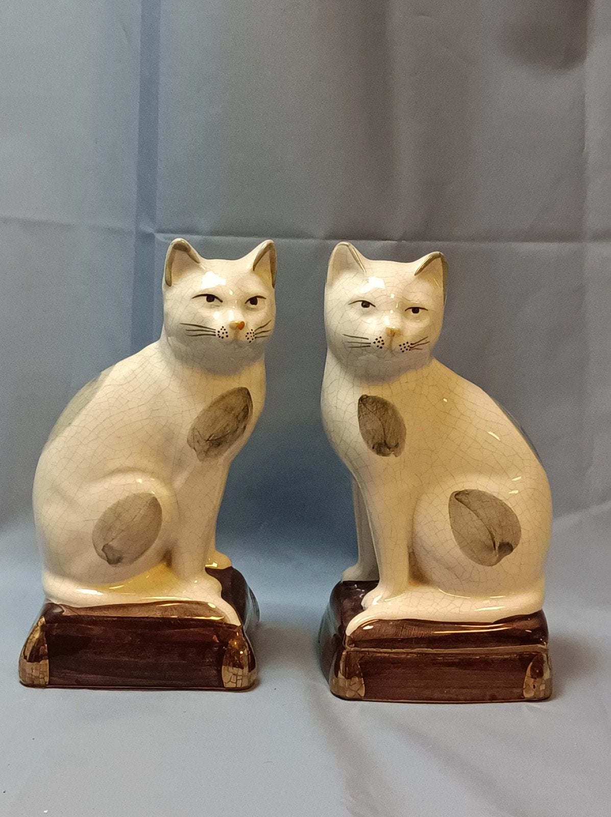 Staffordshire porseleinen katten, Ophalen of Verzenden, Zo goed als nieuw, Dier
