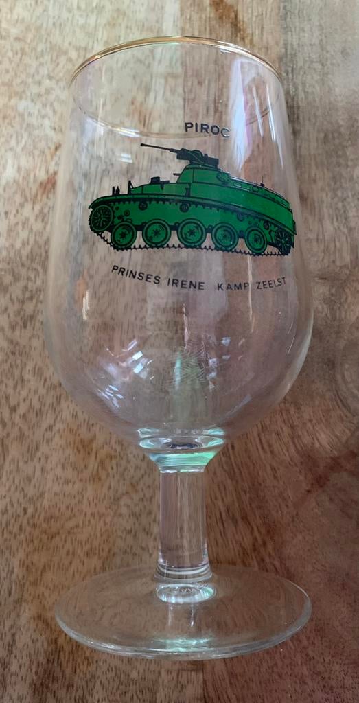 Prinses Irene Kamp Zeist “Piroc” Glas, Ophalen of Verzenden