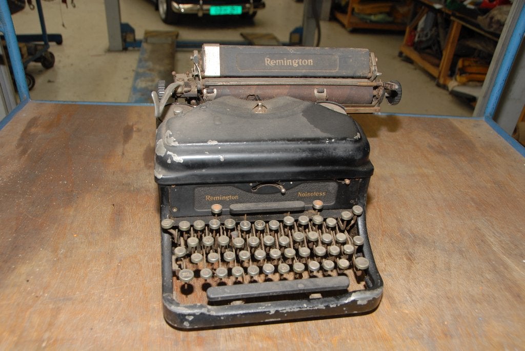 Antieke Remington typemachine, Diversen, Typemachines, Ophalen, Gebruikt