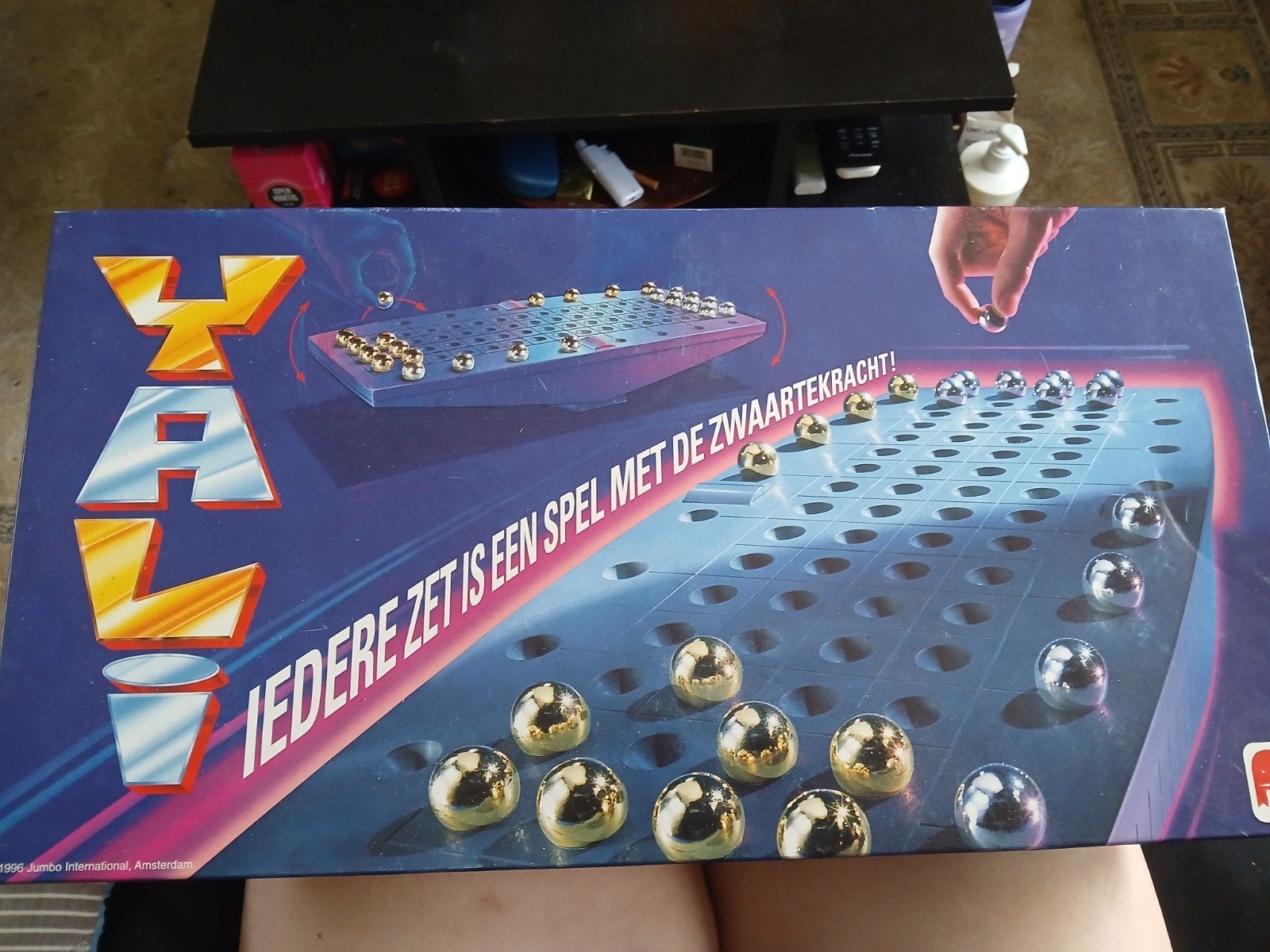 Yali spel - Strategisch bordspel met zwaartekracht, Een of twee spelers, Ophalen, Gebruikt, Jumbo International