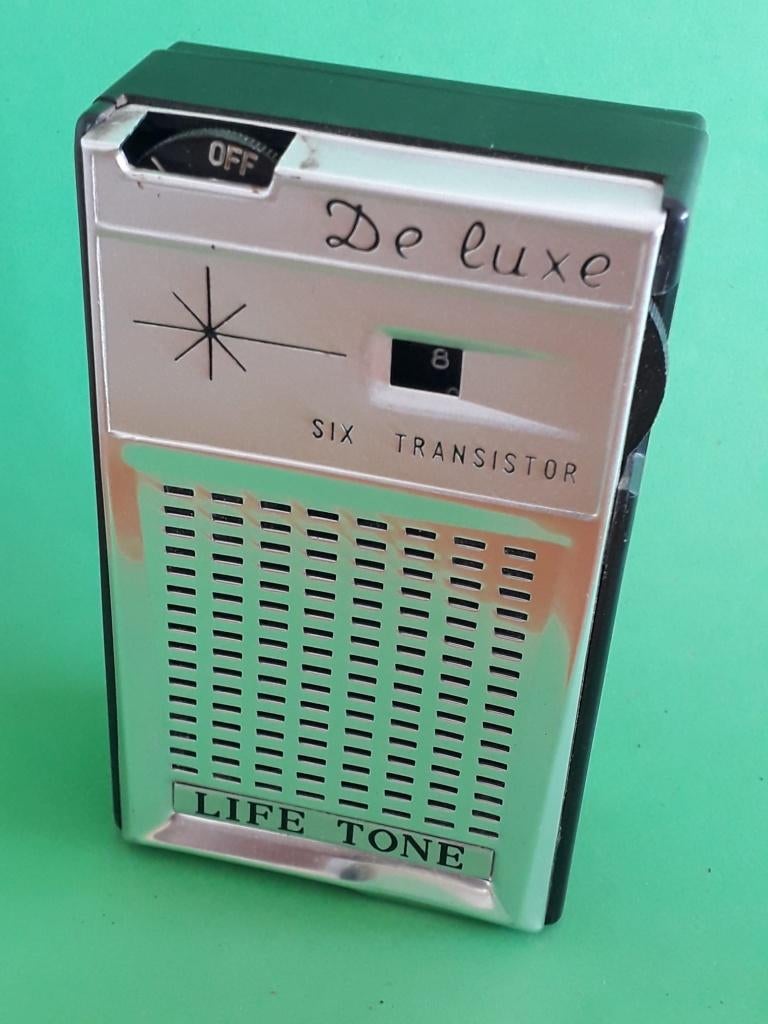 Stijlvolle,  vintage transistorradio te koop, Ophalen of Verzenden