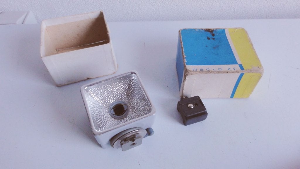 Flitslamp, flitsapparaat antiek Kobold Z1, Ophalen of Verzenden, Zo goed als nieuw, Overige merken