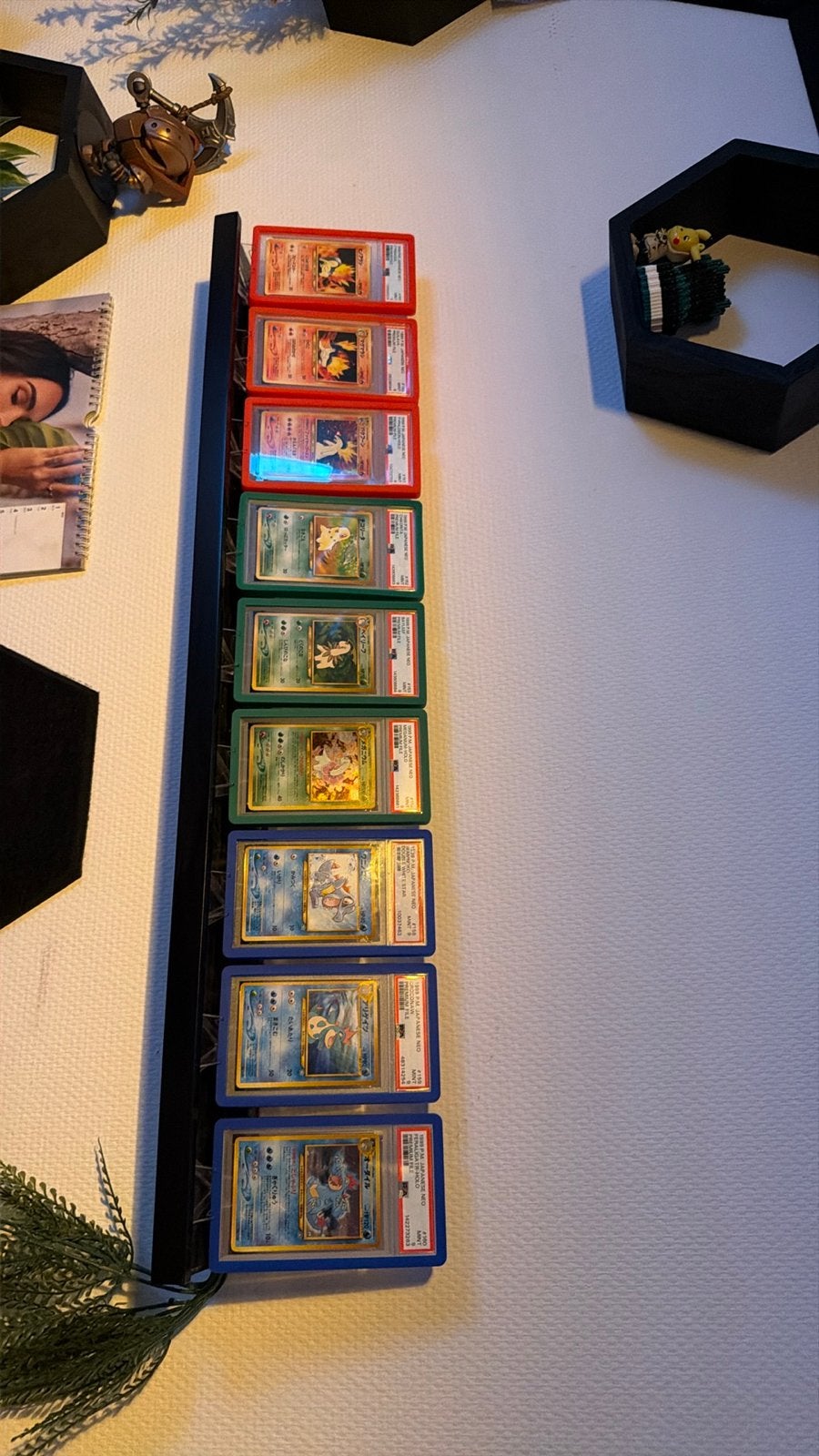 Japanse Premium File 1 PSA 9 Pokémon kaarten, Ophalen of Verzenden, Zo goed als nieuw, Meerdere kaarten