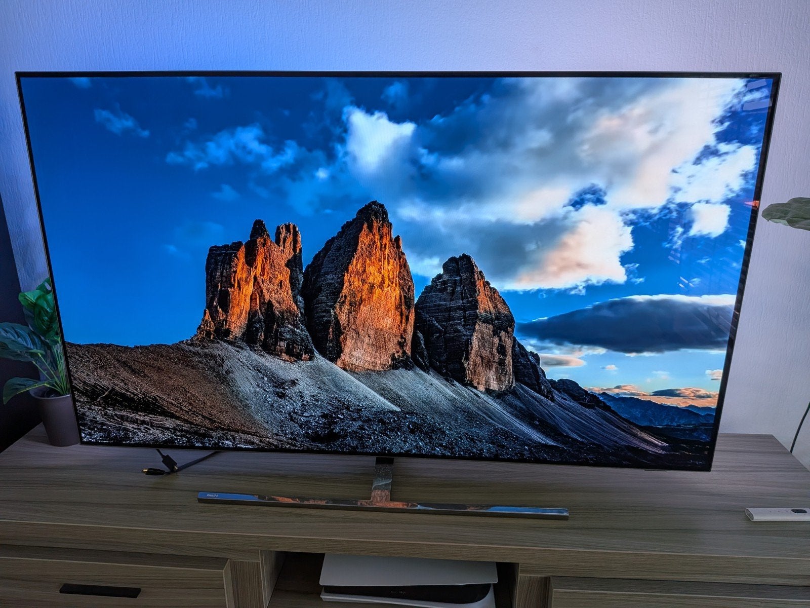 Philips 65 inch OLED 4K model 855, Ophalen, Philips, Gebruikt, OLED