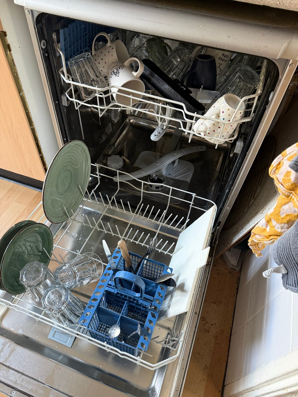 Indesit Vaatwasser - Gebruikt met lichte krasjes, Ophalen, Gebruikt, 60 cm of meer, Eco programma