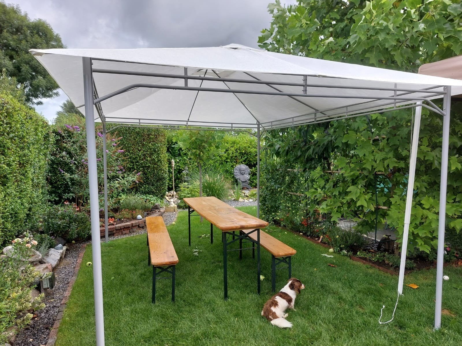 IKEA Karlsö Partytent - Zo goed als nieuw, Ophalen, Partytent, Minder dan 4 meter, Minder dan 5 meter