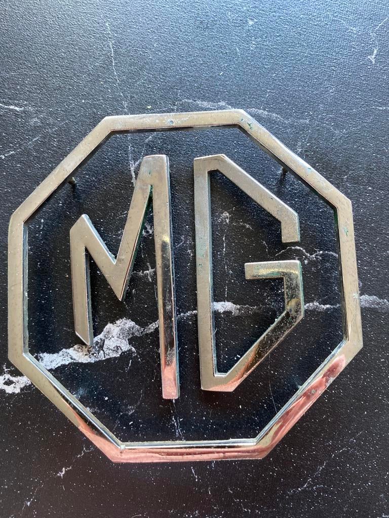MG auto grill logo, Ophalen of Verzenden