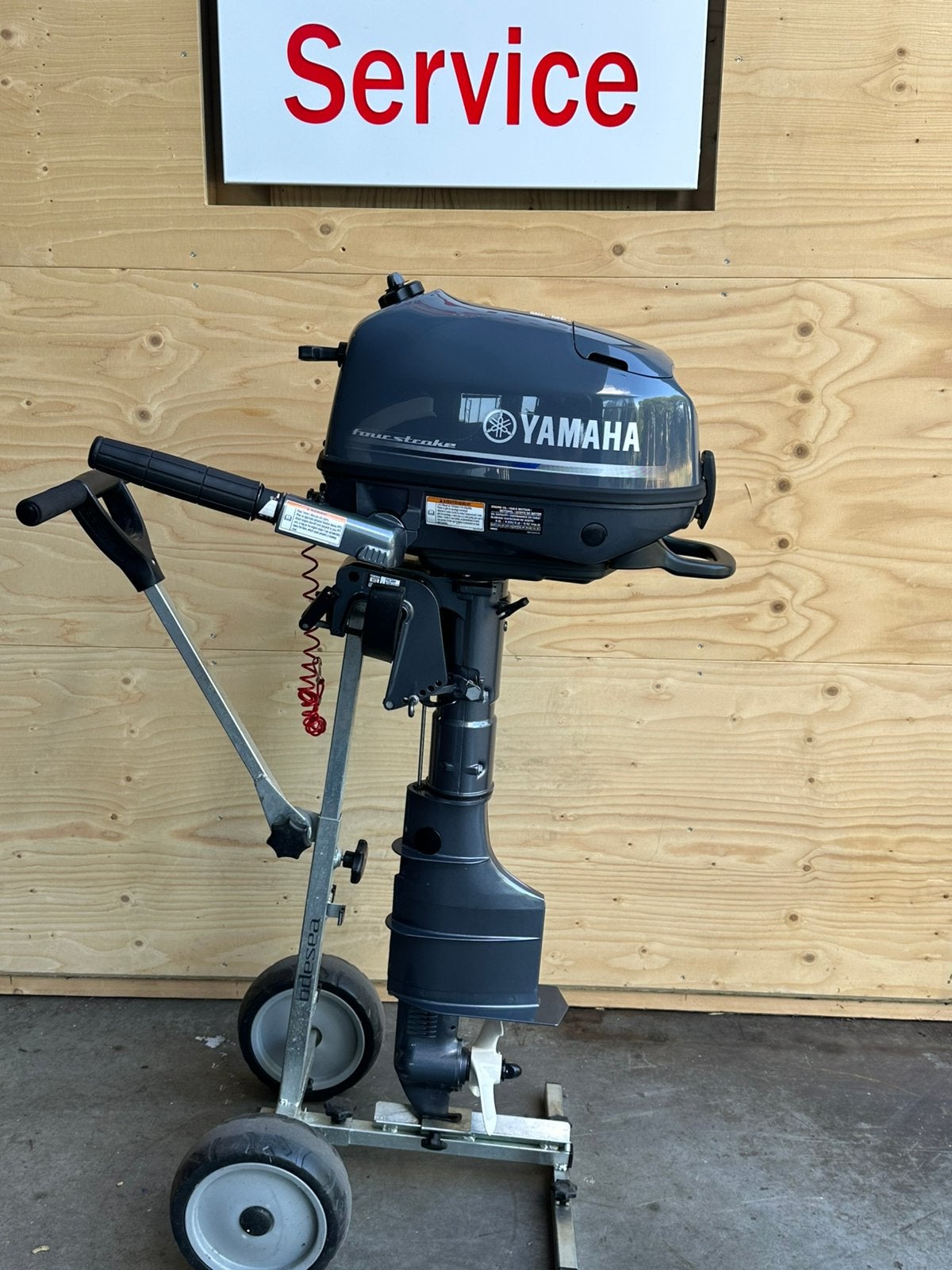 Z.g.a.n.  Yamaha 6 pk 4 takt langstaart, Watersport en Boten, Ophalen, 5 tot 10 pk, Viertaktmotor, Nieuw