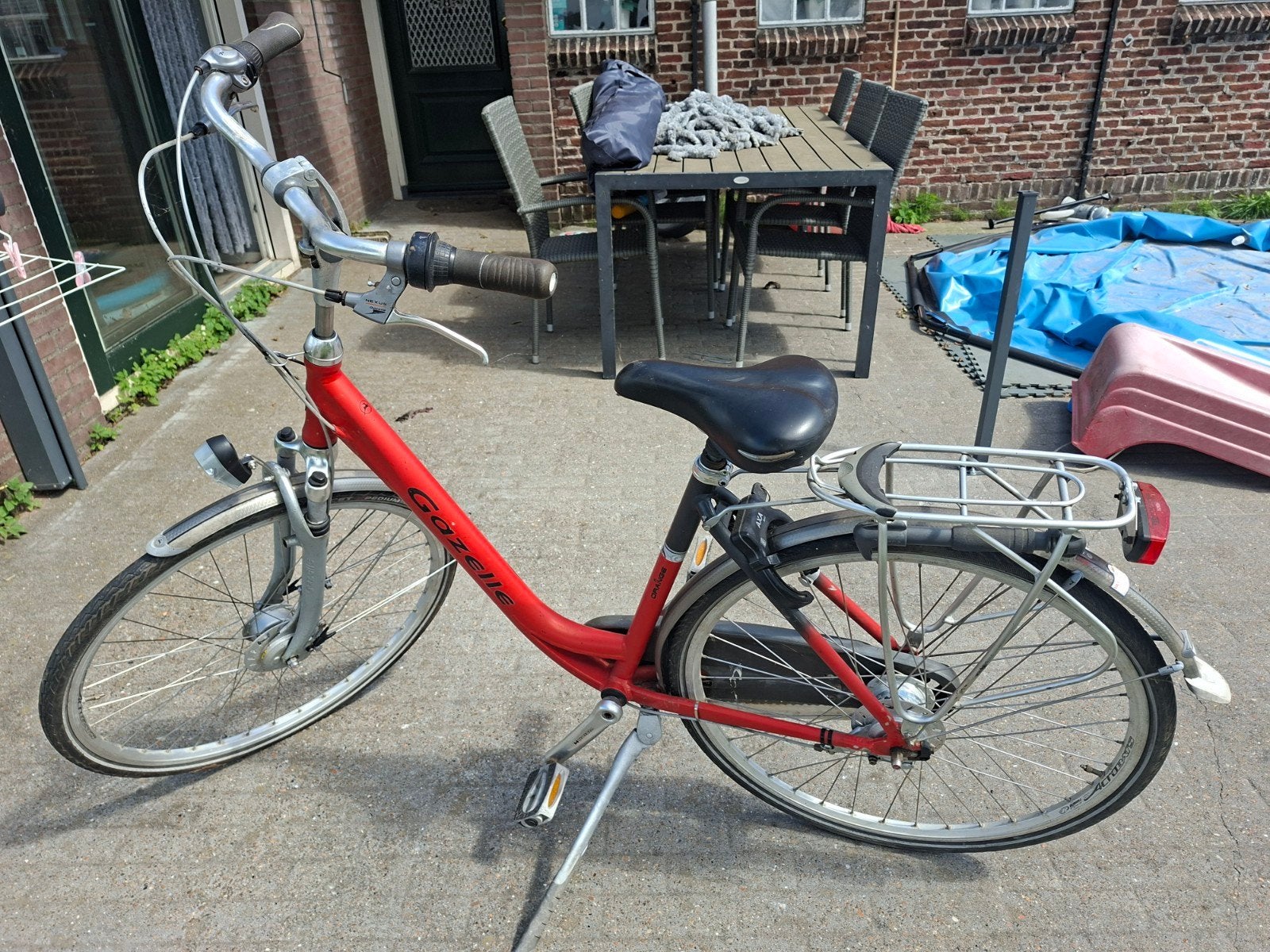 nette gazelle damesfiets met 7 versnellingen, Ophalen, Gebruikt, 47 tot 50 cm, Versnellingen
