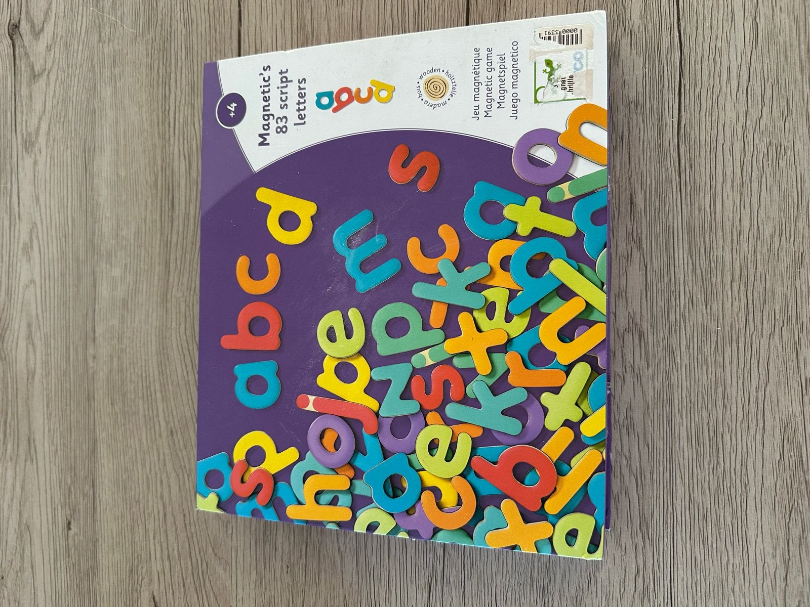 Magnetische abc letters - Educatief speelgoed, Ophalen of Verzenden, Zo goed als nieuw, Taal en Lezen