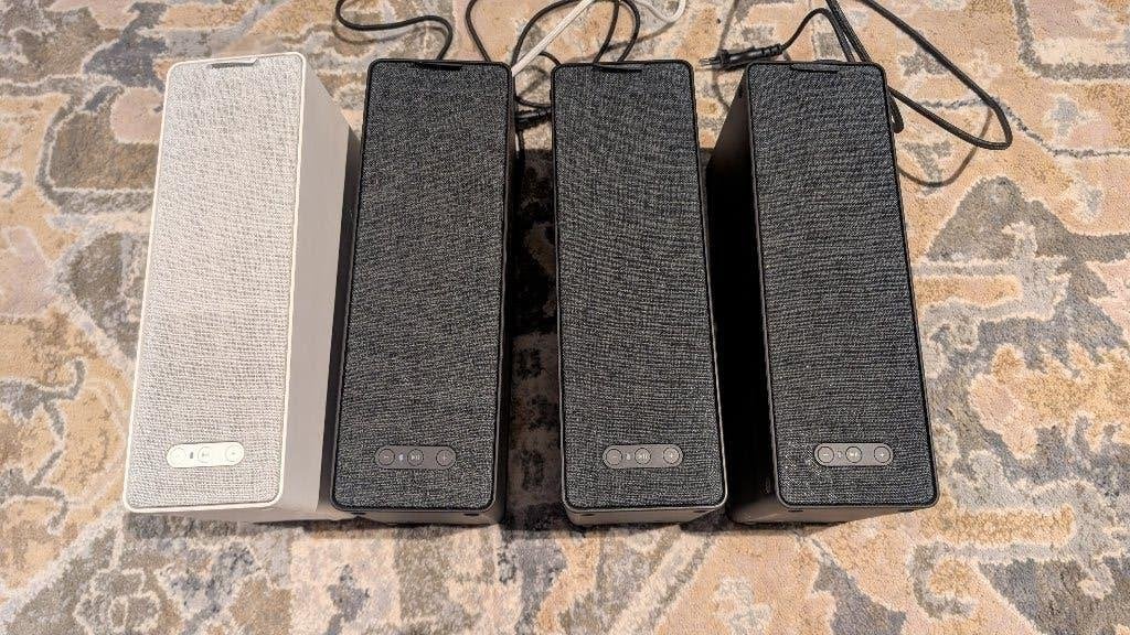 Sonos Symfonisk speakers 4 st., Ophalen, Zo goed als nieuw, Sonos, Minder dan 60 watt