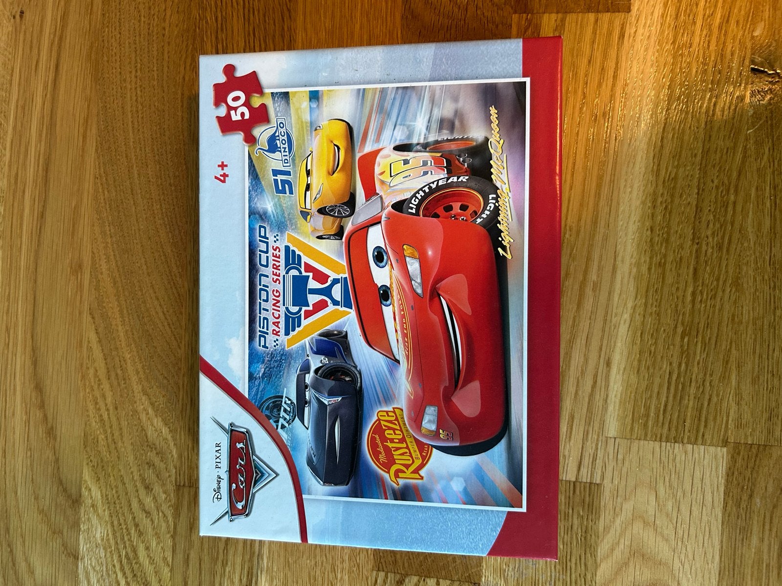 Disney Pixar Cars Piston Cup Racing Series Legpuzzel 50 stuk, Ophalen of Verzenden, 10 tot 50 stukjes, Zo goed als nieuw, 4 tot 6 jaar