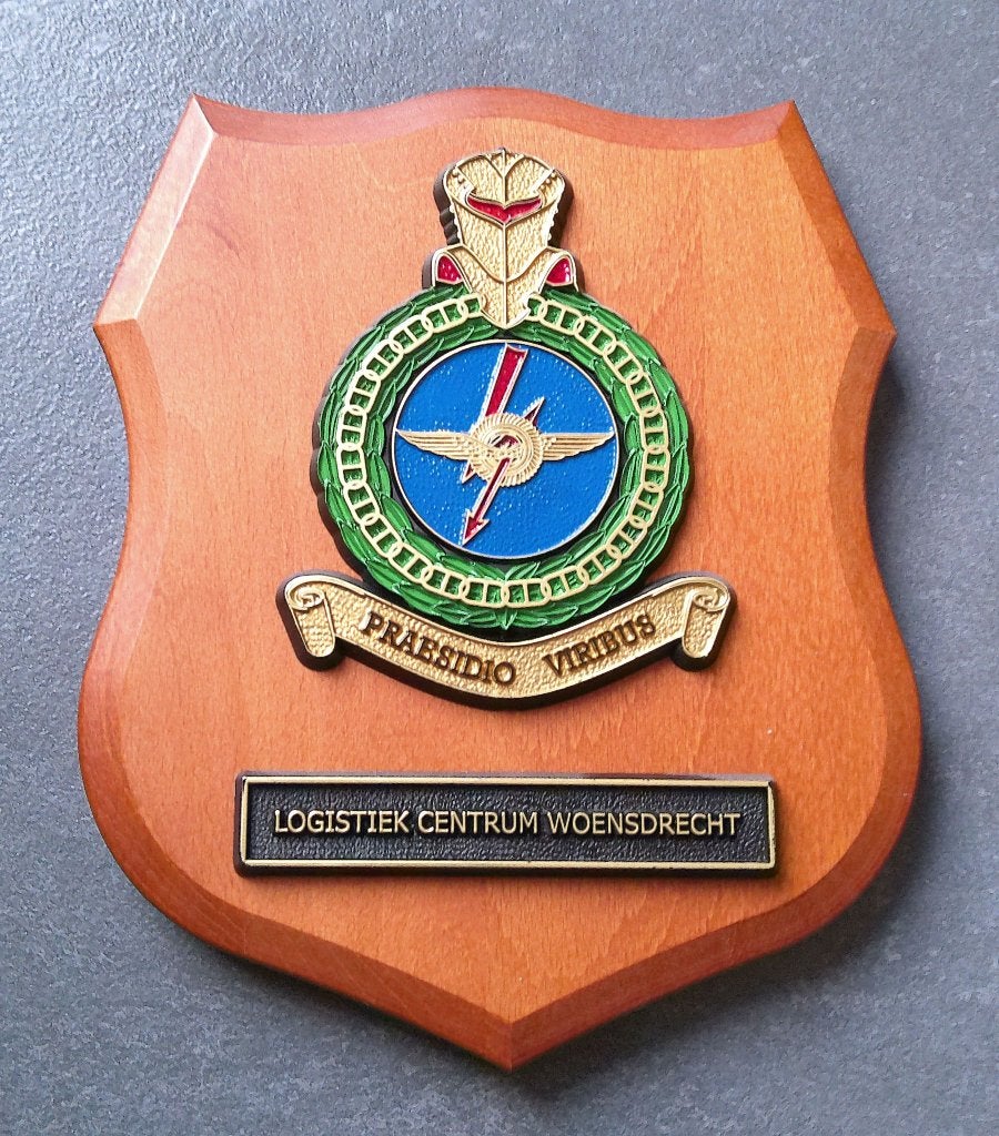 Wapenschild Logistiek Centrum Woensdrecht LCW, Verzenden, Luchtmacht, Nederland, Overige typen