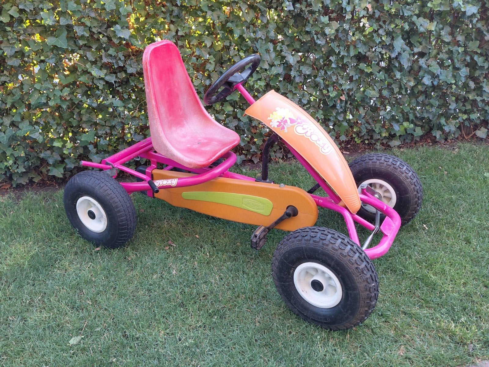Berg skelter Roxy roze/oranje - Pink, Ophalen, Gebruikt, Berg, Vrijloopautomaat